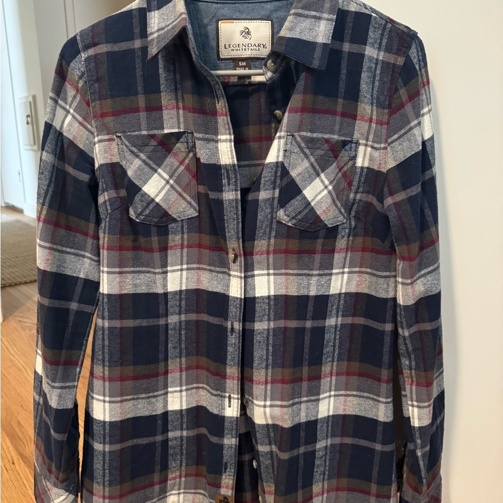 Legendary Whitetails Plaid Flannel Shirt
